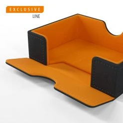 Gamegenic: Cards Lair Convertible Deck Box Exclusive Edition - Black / Orange (400ct)