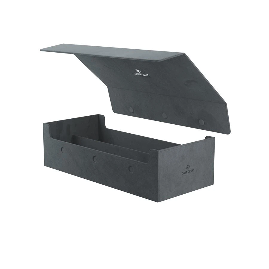 Gamegenic: Dungeon Convertible Deck Box - Midnight Gray (1100ct) 1 Gamegenic: Dungeon Convertible Deck Box - Midnight Gray (1100ct)