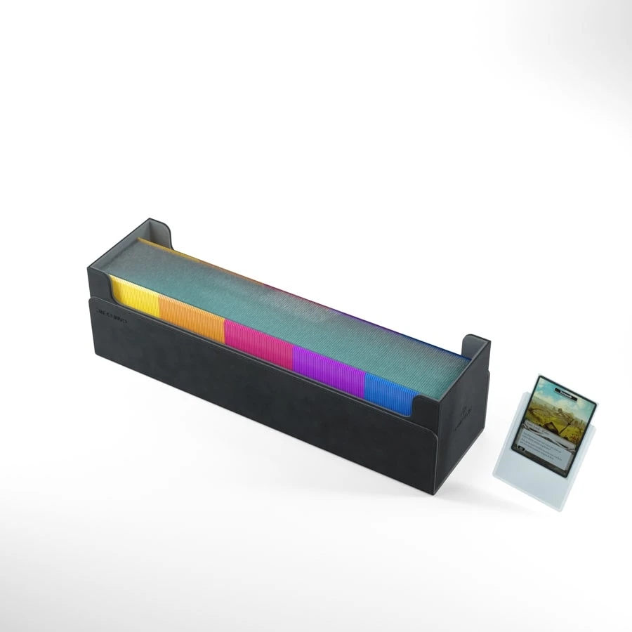 Gamegenic: Dungeon Convertible Deck Box - Black (550ct) Deck Boxes 5 Gamegenic: Dungeon Convertible Deck Box - Black (550ct) Deck Boxes