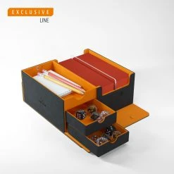 Deck Boxes Gamegenic: Games Lair Convertible Deck Box - Black/Oranage (600ct)