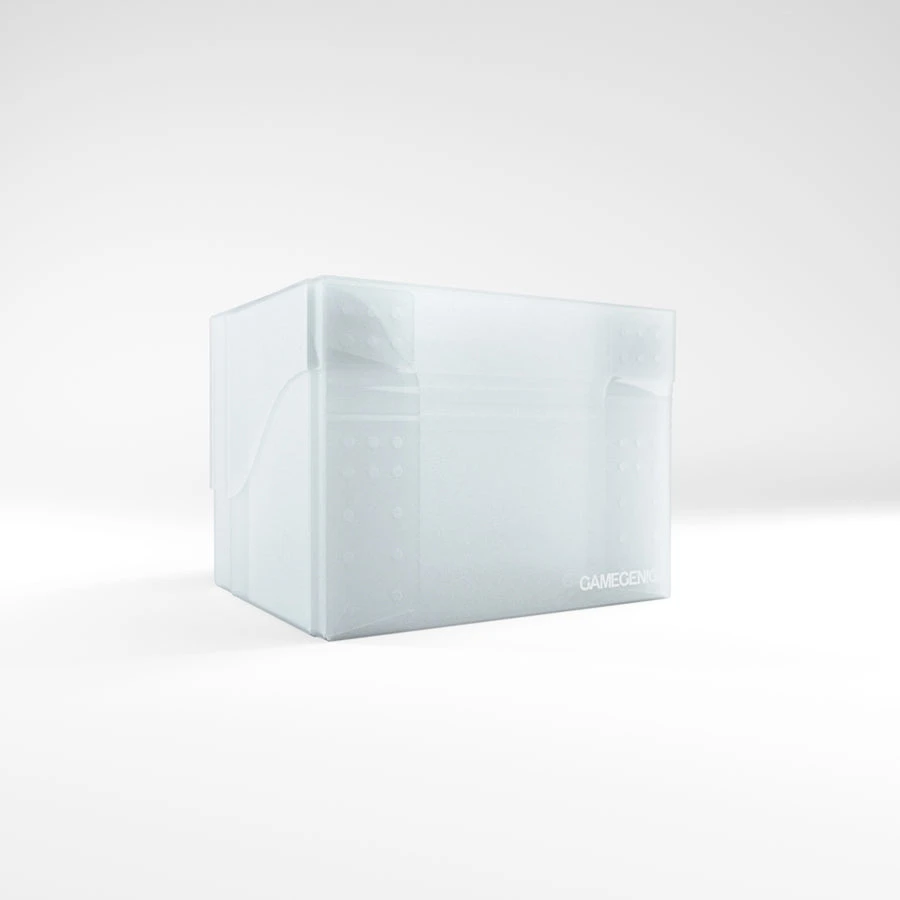 Gamegenic: Side Holder XL Deck Box - Clear (100ct) 2 Gamegenic: Side Holder XL Deck Box - Clear (100ct)
