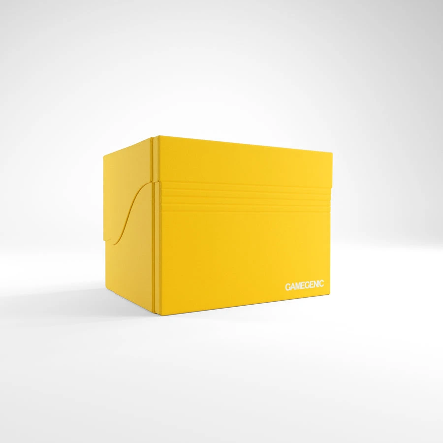 Gamegenic: Side Holder XL Deck Box - Yellow (100ct) 2 Gamegenic: Side Holder XL Deck Box - Yellow (100ct)