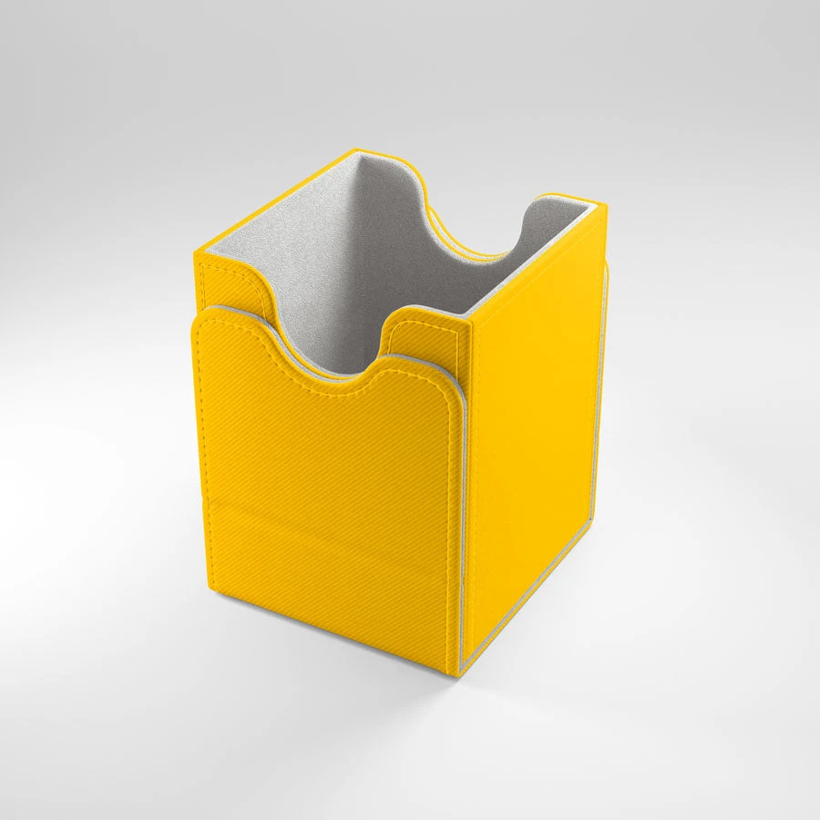 Deck Boxes Gamegenic: Squire Convertible Deck Box - Yellow (100ct) 2 Deck Boxes Gamegenic: Squire Convertible Deck Box - Yellow (100ct)