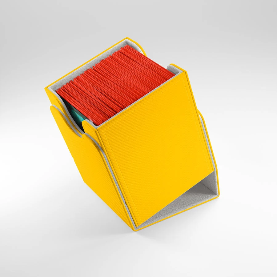 Deck Boxes Gamegenic: Squire Convertible Deck Box - Yellow (100ct) 4 Deck Boxes Gamegenic: Squire Convertible Deck Box - Yellow (100ct)