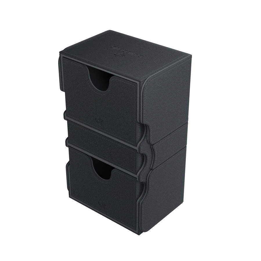 Deck Boxes Gamegenic: Stronghold Convertible Deck Box - Black (200ct) 3 Deck Boxes Gamegenic: Stronghold Convertible Deck Box - Black (200ct)