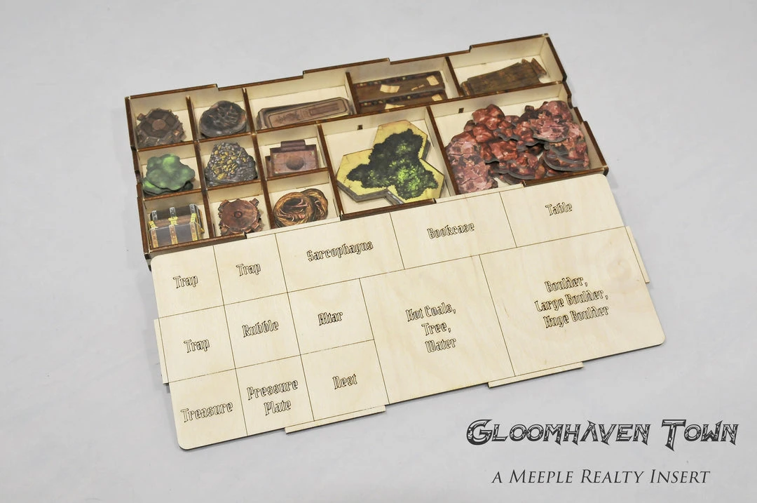 Meeple Realty - Gloomhaven Town (Compatible With Gloomhaven™) 12 Meeple Realty - Gloomhaven Town (Compatible With Gloomhaven™)