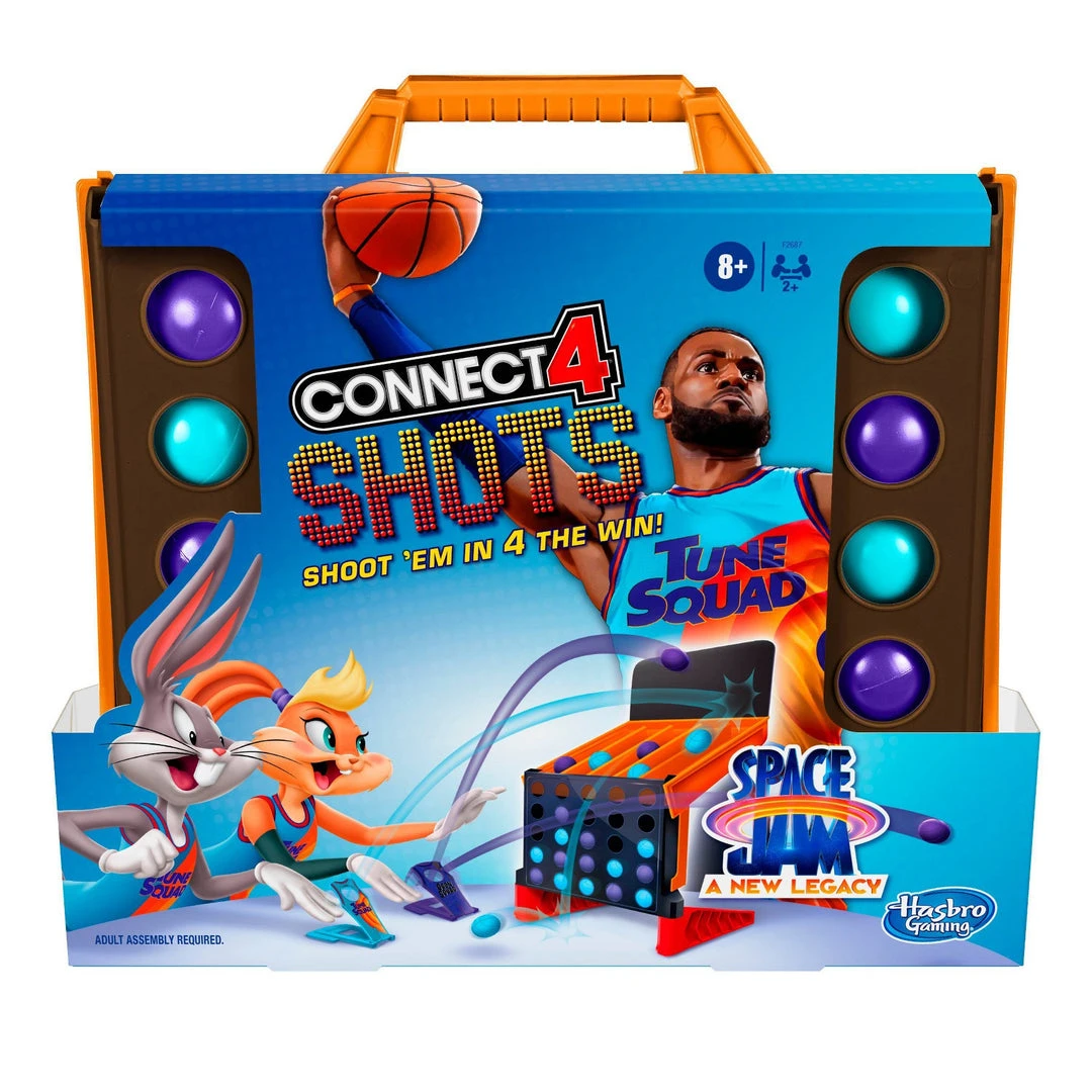Hasbro Connect 4 - Shots - Space Jam 2 Board Games 1 Hasbro Connect 4 - Shots - Space Jam 2 Board Games