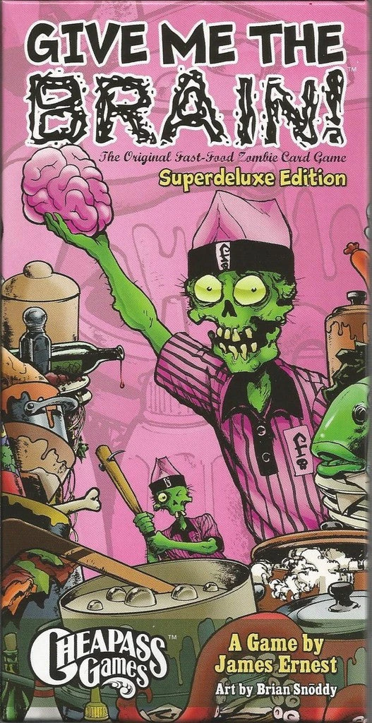 Cheapass Games Give Me The Brain: Super Deluxe Edition Board Games 1 Cheapass Games Give Me The Brain: Super Deluxe Edition Board Games