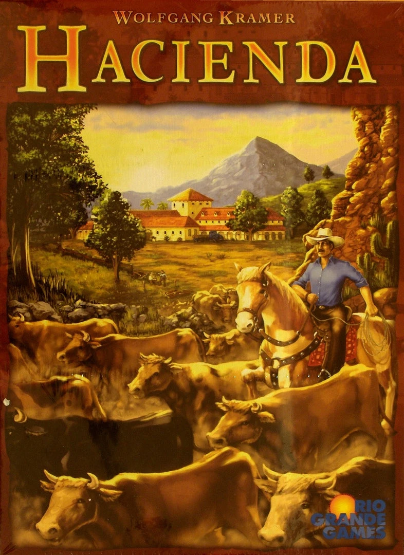 Rio Grande Games Board Games Hacienda 1 Rio Grande Games Board Games Hacienda