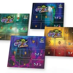 Gamelyn Games Tiny Epic Dungeons: 4 Pack Player Game Mats Jun 27-Jul 3, 2022
