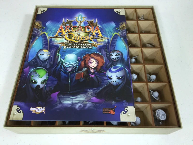 Go7 Gaming - AQGM-001 Insert For Arcadia Quest Guildmaster 2 Go7 Gaming - AQGM-001 Insert For Arcadia Quest Guildmaster