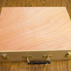 The Broken Token Broken Token - Unfinished Wooden Artist Case And Organizer Set (WAC001)