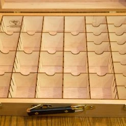 The Broken Token Broken Token - Unfinished Wooden Artist Case And Organizer Set (WAC001)