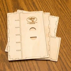 The Broken Token Broken Token - Short Bits Box For Sleeved Card Game Organizer