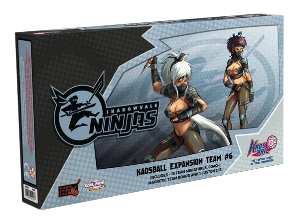 CMON Limited Board Games Kaosball: Team - Shadowvale Ninjas 1 CMON Limited Board Games Kaosball: Team - Shadowvale Ninjas