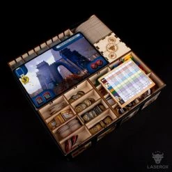 Laserox - Wooden Wonder (Compatible With 7 Wonders) Import Games