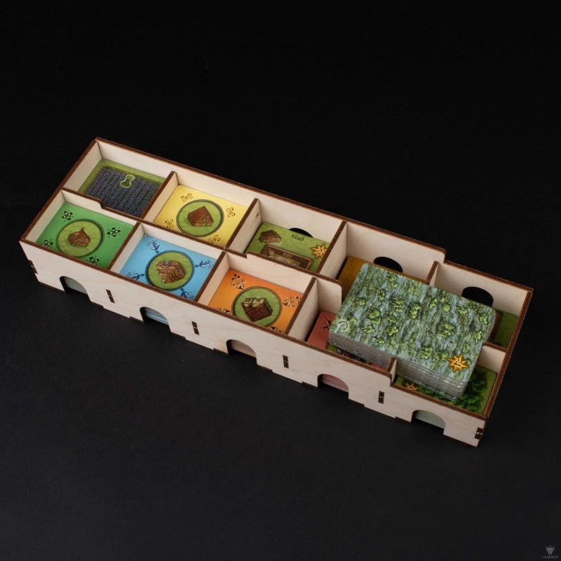 Laserox - Arle's Organizer (Compatible With Fields Of Arle And Tea & Trade Expansion) 7 Laserox - Arle's Organizer (Compatible With Fields Of Arle And Tea & Trade Expansion)