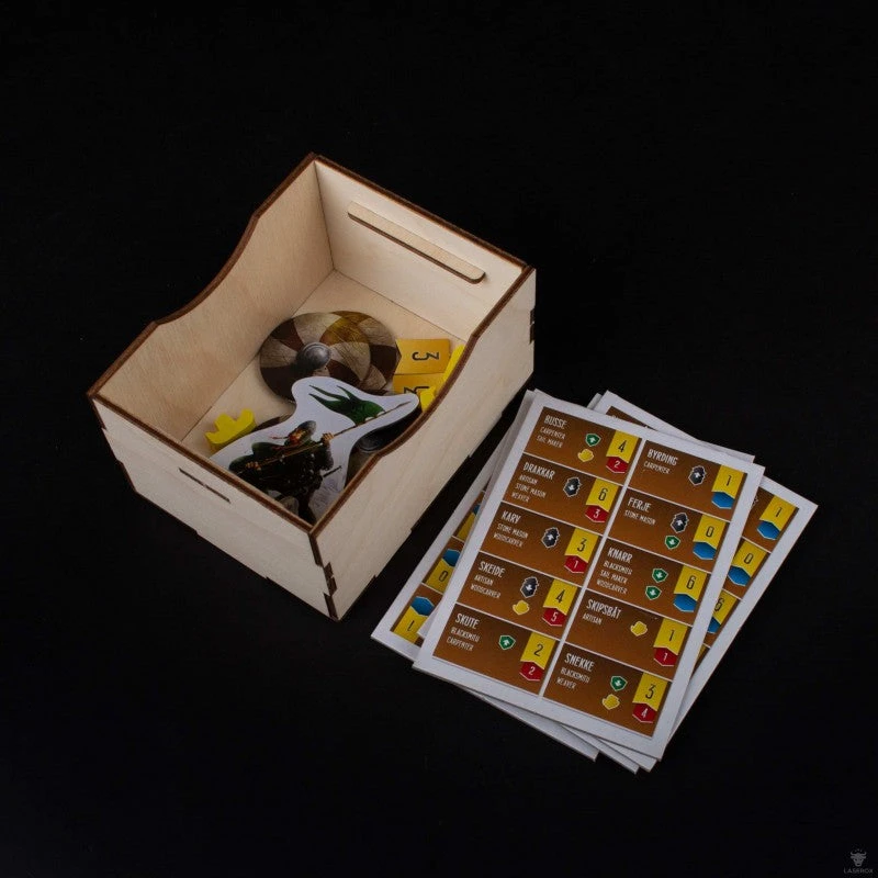 Laserox - Viking Shipwright's Organizer (Compatible With Shipwrights Of The North Sea) Import Games 4 Laserox - Viking Shipwright's Organizer (Compatible With Shipwrights Of The North Sea) Import Games