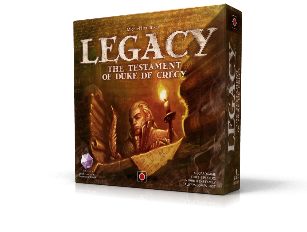Portal Games Legacy: The Testament Of Duke De Crecy Board Games 1 Portal Games Legacy: The Testament Of Duke De Crecy Board Games