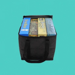 BoardGameTables.com Lightweight Board Game Bag - Light Blue Board Game Bags