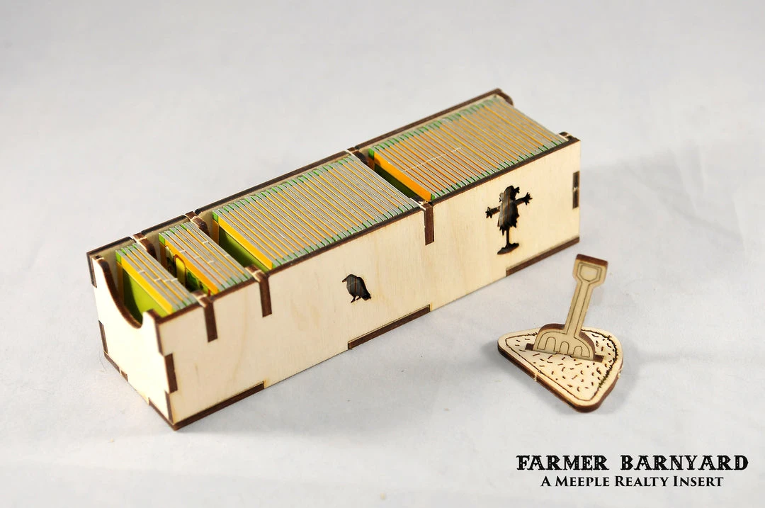 Meeple Realty - Farmer’s Barnyard (Compatible With Agricola All Creatures) 2 Meeple Realty - Farmer’s Barnyard (Compatible With Agricola All Creatures)
