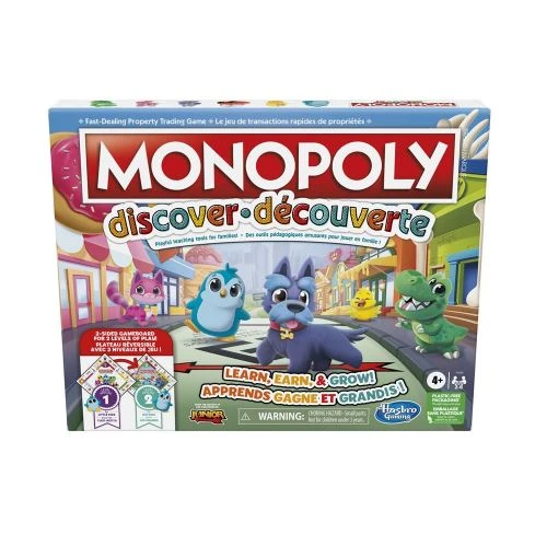 Hasbro Monopoly - Discover Board Games 1 Hasbro Monopoly - Discover Board Games