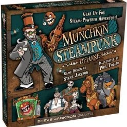 Steve Jackson Games Board Games Munchkin Steampunk Deluxe
