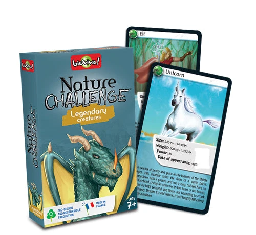 Bioviva Nature Challenge - Legendary Creatures Board Games 1 Bioviva Nature Challenge - Legendary Creatures Board Games