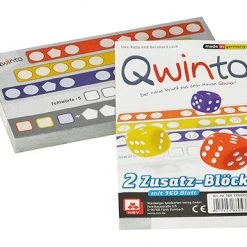 Nürnberger-Spielkarten-Verlag Qwinto Zusatzblöcke (German Import) Board Games