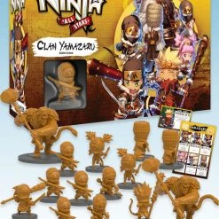 Soda Pop Miniatures Ninja All-Stars: Clan Yamazaru Board Games