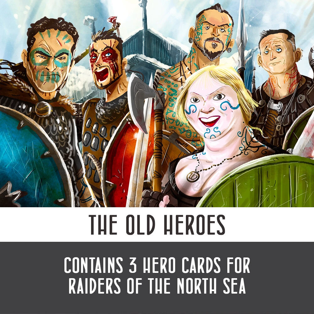 Garphill Games Raiders Of The North Sea: The Old Heroes Promo Set (Import) 1 Garphill Games Raiders Of The North Sea: The Old Heroes Promo Set (Import)