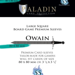 NSKN Games Jun 27-Jul 3, 2022 Paladin Card Protection - Owain (80 × 80 Mm)