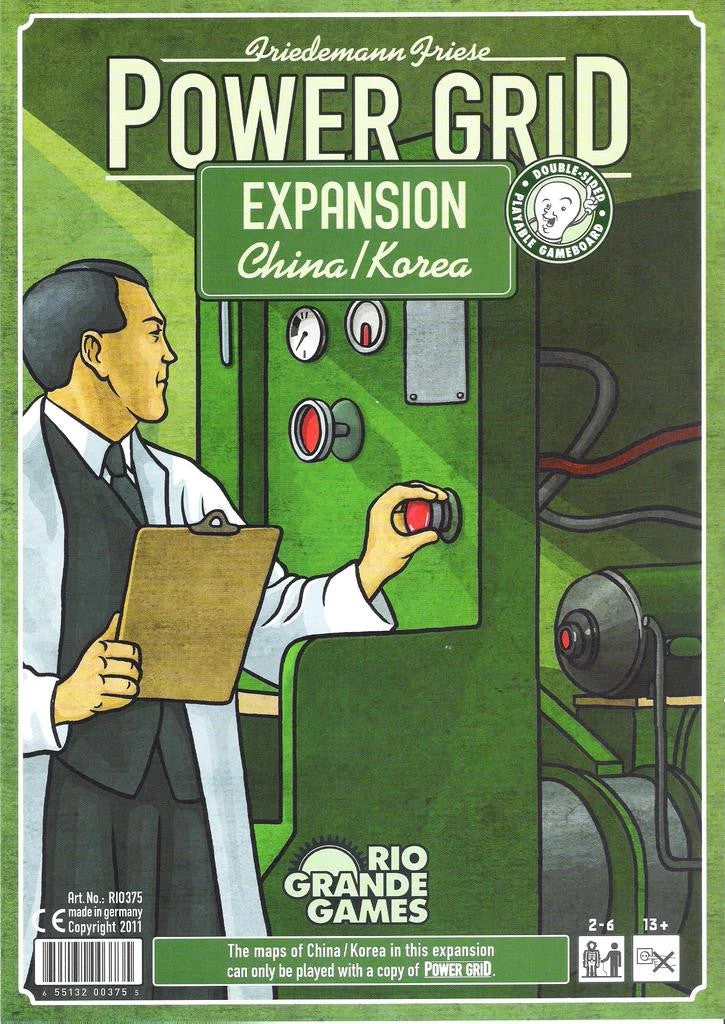 Rio Grande Games Board Games Power Grid: China/Korea (V1 - Not Recharged) 1 Rio Grande Games Board Games Power Grid: China/Korea (V1 - Not Recharged)