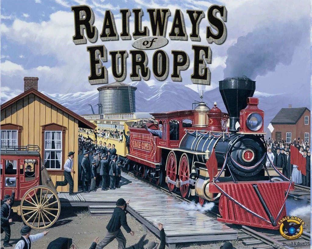 FRED DISTRIBUTION Railways Of Europe (2017 Edition) Board Games 1 FRED DISTRIBUTION Railways Of Europe (2017 Edition) Board Games