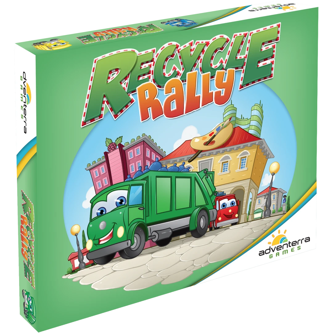 Adventerra Games Recycle Rally Board Games 1 Adventerra Games Recycle Rally Board Games