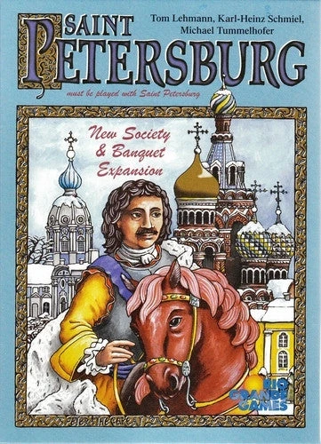 Rio Grande Games Board Games Saint Petersburg: New Society & Banquet Expansion 1 Rio Grande Games Board Games Saint Petersburg: New Society & Banquet Expansion