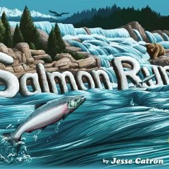 Gryphon Games Salmon Run Board Games