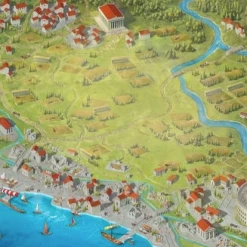 Arcane Wonders Foundations Of Rome - Game Toppers Inspired Mat