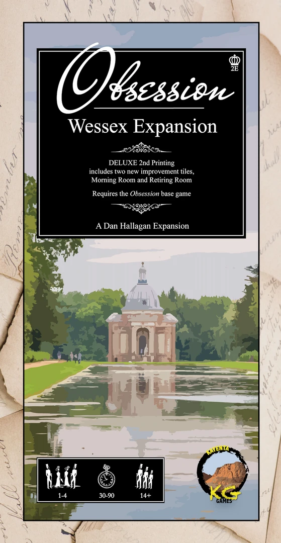 Kayenta Games Board Games Obsession: Wessex Expansion (Canada Only, See Notes For US Customers) *PRE-ORDER* 1 Kayenta Games Board Games Obsession: Wessex Expansion (Canada Only, See Notes For US Customers) *PRE-ORDER*