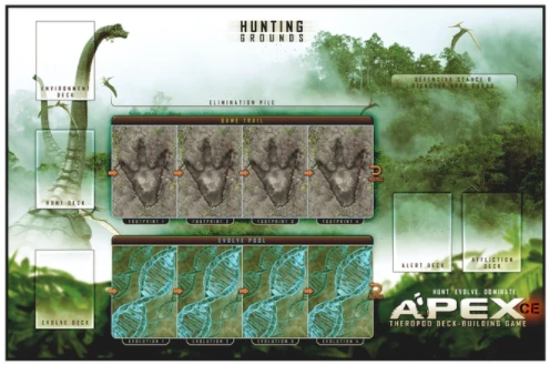 Die-Hard Games Accessories APEX Theropod: Hunting Grounds Mat 1 Die-Hard Games Accessories APEX Theropod: Hunting Grounds Mat
