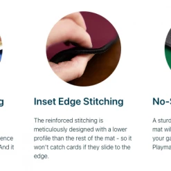 BoardGameTables.com Accessories Board Game Playmat (Green) (Medium)