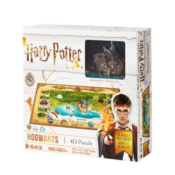 Puzzle - 4D Cityscape - Harry Potter Hogwarts (543 Pieces) All Sale Items 1 Puzzle - 4D Cityscape - Harry Potter Hogwarts (543 Pieces) All Sale Items