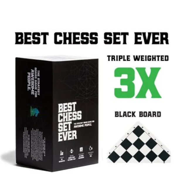 Chess Geeks Board Games Best Chess Set Ever (Standard Black And Green Reversible) 1 Chess Geeks Board Games Best Chess Set Ever (Standard Black And Green Reversible)