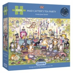 Puzzle - Gibsons - Mad Catter's Tea Party (250XL Pieces) Jun 13-19, 2022