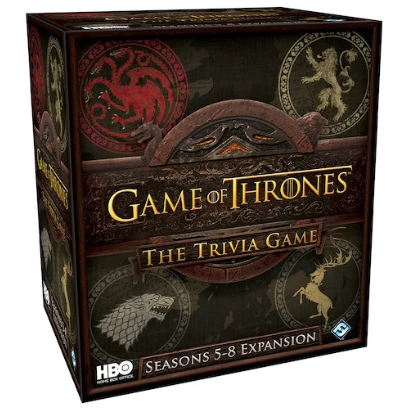 Fantasy Flight Games Board Games Game Of Thrones Trivia Game: Seasons 5-8 Expansion 1 Fantasy Flight Games Board Games Game Of Thrones Trivia Game: Seasons 5-8 Expansion