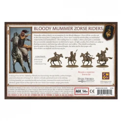 CMON Limited A Song Of Ice & Fire: Tabletop Miniatures Game - Bloody Mummer Zorse Riders