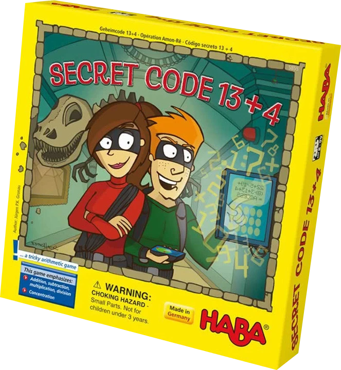 HABA Secret Code 13+4 Board Games 1 HABA Secret Code 13+4 Board Games
