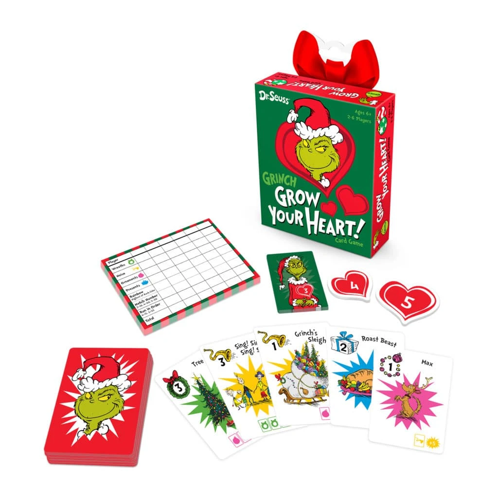 Funko Games Dr. Seuss Grinch Grow Your Heart Card Game Board Games 3 Funko Games Dr. Seuss Grinch Grow Your Heart Card Game Board Games