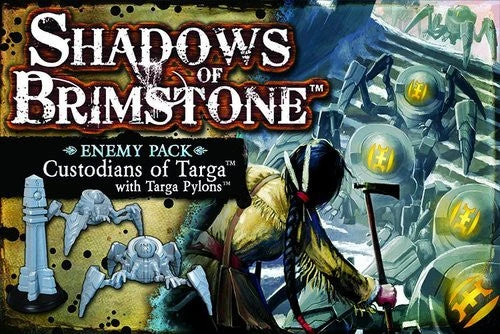 Flying Frog Productions Shadows Of Brimstone: Custodians Of Targa With Targa Pylons Enemy Pack Board Games 1 Flying Frog Productions Shadows Of Brimstone: Custodians Of Targa With Targa Pylons Enemy Pack Board Games