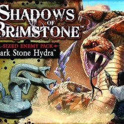 Flying Frog Productions Board Games Shadows Of Brimstone: Dark Stone Hydra XL Enemy Pack